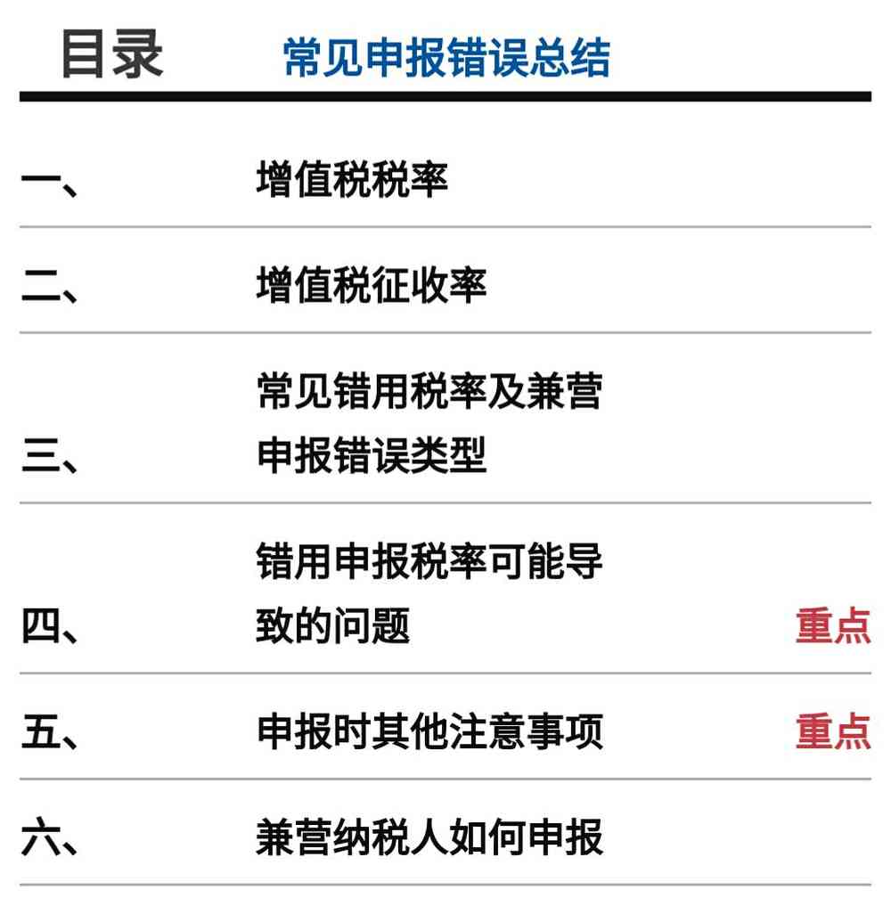 青島代理記賬常見(jiàn)申報錯誤
